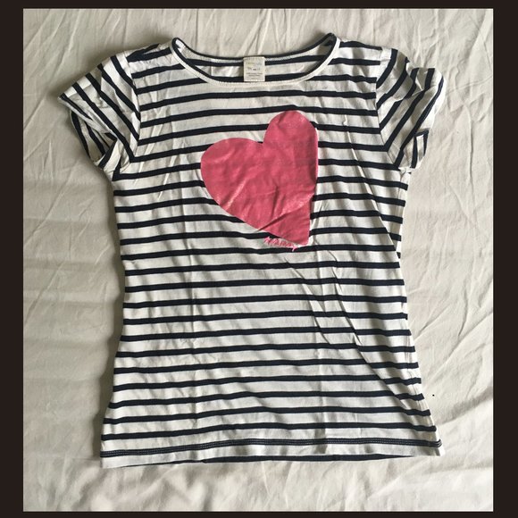 Crewcuts sparkly heart T Shirt size 14. - Picture 1 of 2